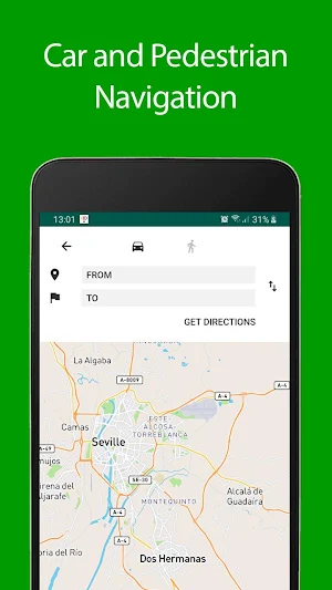 Seville Offline Map and Travel Guide Screenshot 1