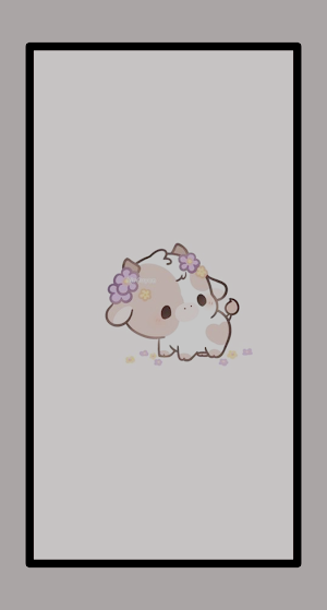Cute Cow Aesthetic Wallpaper Screenshot 3