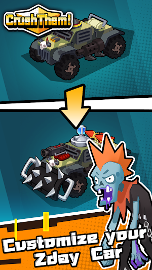 Crush Them! - Fire & Upgrade Screenshot 1