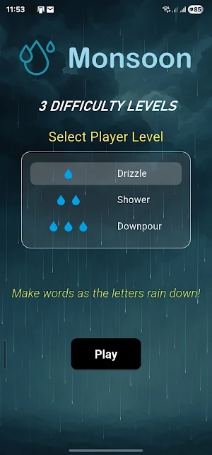 Monsoon:  Word Game & Puzzle Screenshot 0