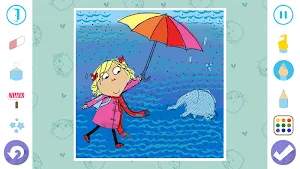 Charlie and Lola Colouring Screenshot 3