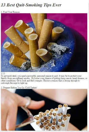How to Quit Smoking Screenshot 1
