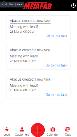 Metafab Sales Screenshot 2