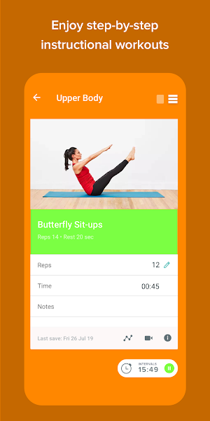 MyCure Fitness Screenshot 3