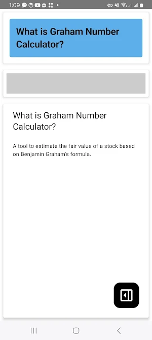 Graham Number Calculator Screenshot 1