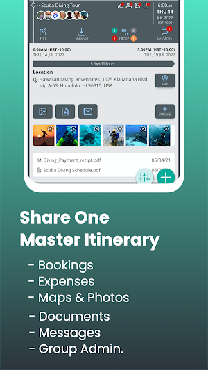 Lyfshort - Trip & Event Organiser Screenshot 2