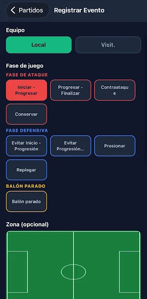ScoutTactico Screenshot 2