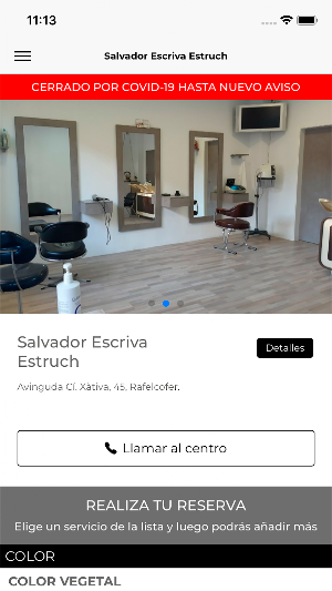 Peluqueria Ximo Screenshot 0