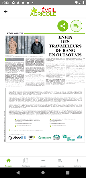L'Éveil agricole Screenshot 2