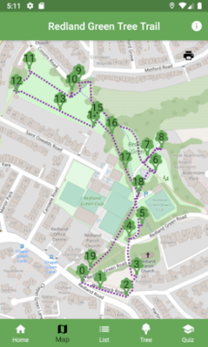 Redland Green Tree Trail Screenshot 1