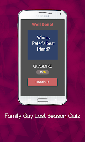 FAMILY GUY LAST SEASON QUIZ Screenshot 1