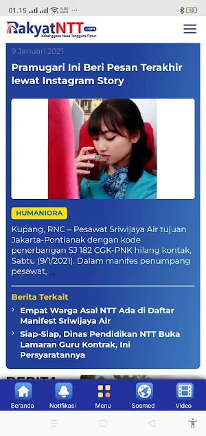 RakyatNTT.com Screenshot 2