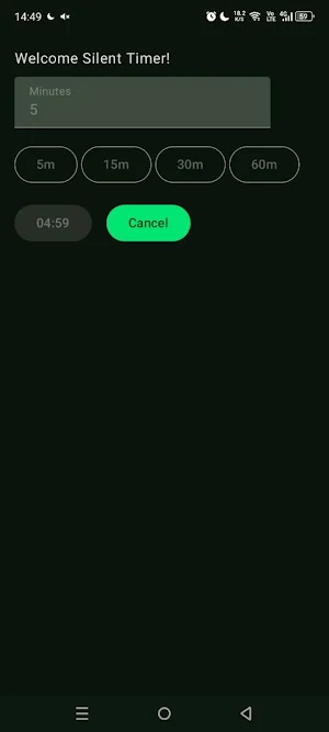 Silent Timer Screenshot 3