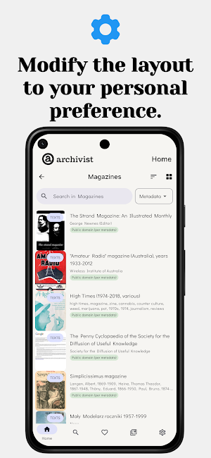 Archivist Browser Screenshot 2