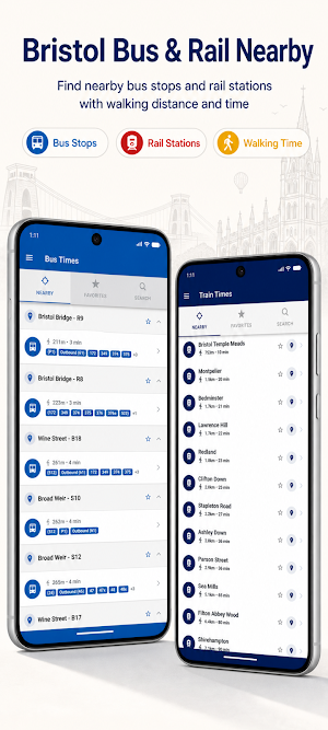 Bristol Bus Times & Live Train Screenshot 0