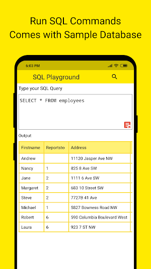 SQL Play - Learn & Practice SQL Screenshot 0