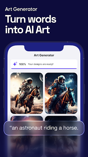Ai art&photo generator:LenzAI Screenshot 1