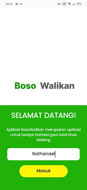 Boso Walikan Screenshot 0