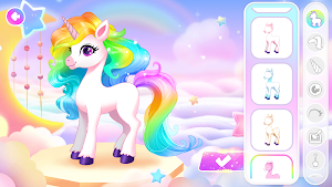 Unicorn Dress up Game for Kids Screenshot 1