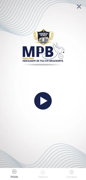 Radio Web Mensagem de Paz Screenshot 1
