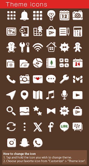 Christmas Warmth Theme +HOME Screenshot 3