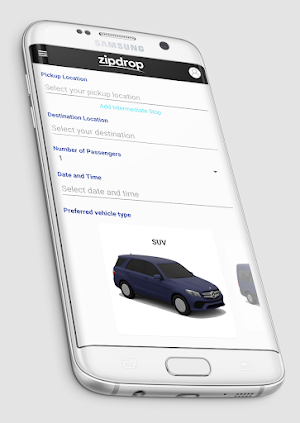 ZipDrop Mykonos Transfer App Screenshot 1