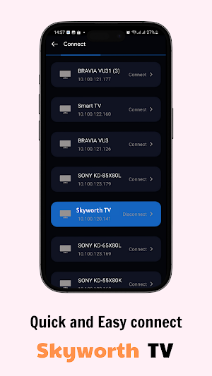 Remote for Smart Skyworth TV Screenshot 1