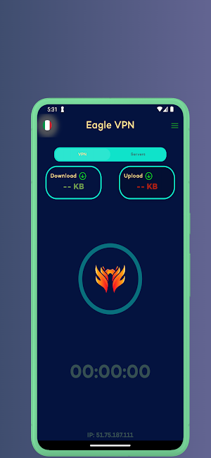 Eagle VPN: Max Speed Secure Screenshot 1