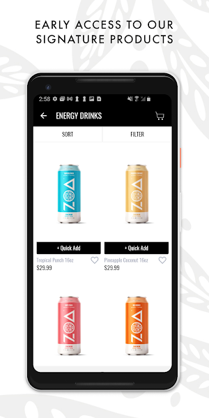 ZOA Energy Screenshot 3