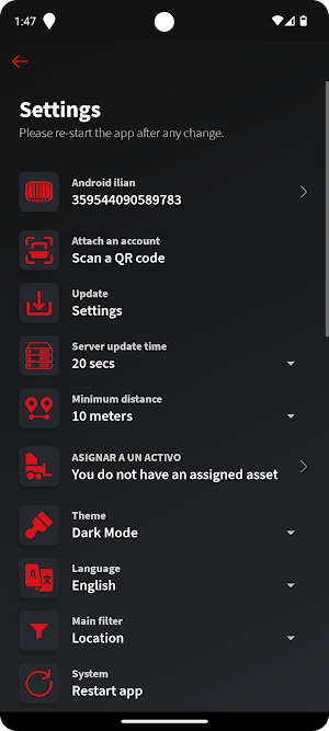 Global Tracker Screenshot 1