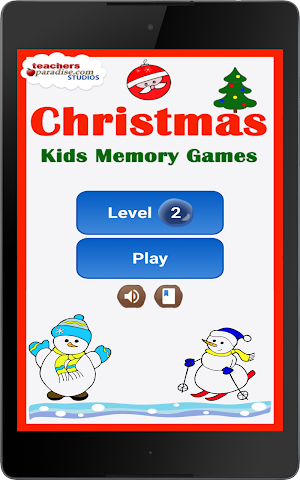Christmas Kids Memory Games Screenshot 2