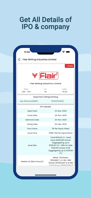 IPO Guruz Screenshot 1