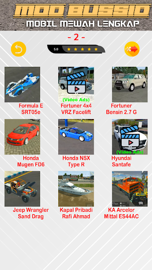 Mod Bussid Mobil Mewah Lengkap Screenshot 2