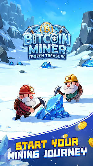 Bitcoin Miner -Frozen Treasure Screenshot 0