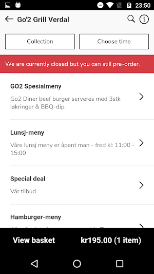 Go2'Grill Screenshot 1