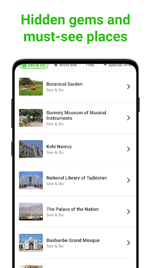 Dushanbe Tour Guide:SmartGuide Screenshot 2