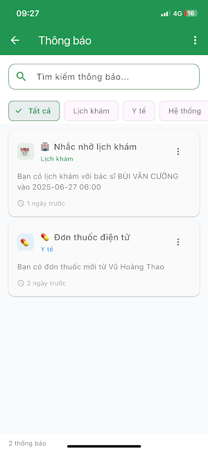 Bach Mai Care - Hồ sơ sức khoẻ Screenshot 3