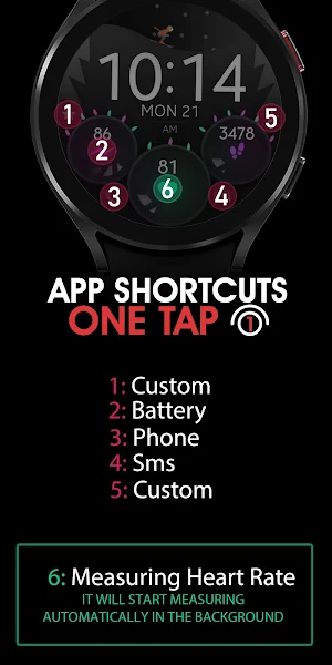 Christmas Animated Watch Face Screenshot 3