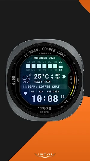 InfoBank Watch Face 137 Screenshot 0