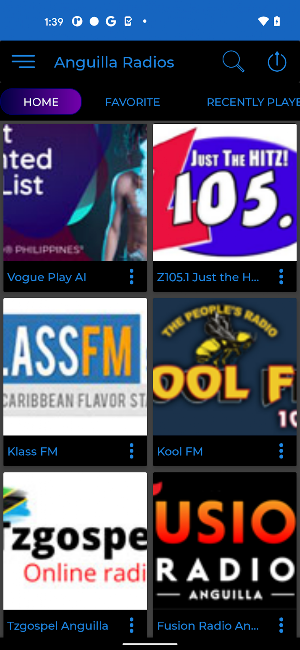 Anguilla Radio + Recorder Screenshot 0
