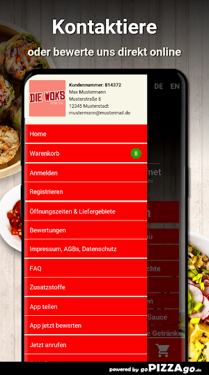 Die Woks China-Thai München Screenshot 2