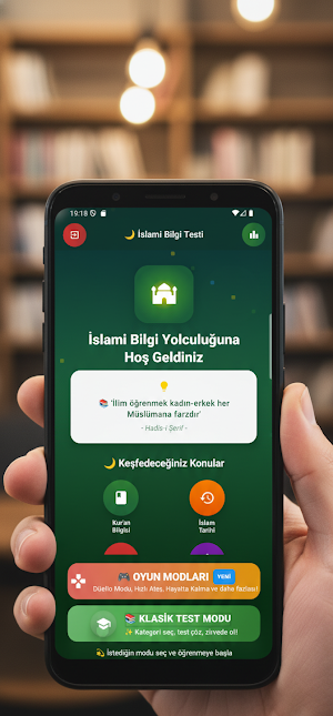 İslami Bilgi Testi Screenshot 1