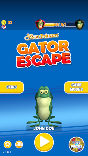 Swan Princess Gator Escape Screenshot 0