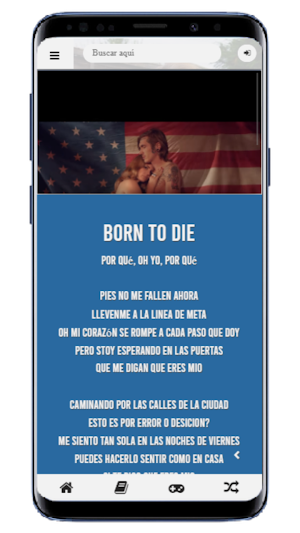 Lana Del Rey App no-official Screenshot 1