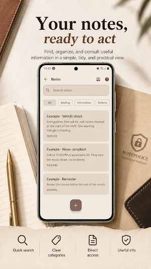 NOTEPOLICE: Police Notebook Screenshot 3