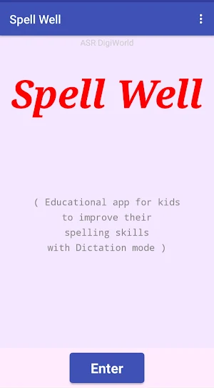 Spell Well Screenshot 0