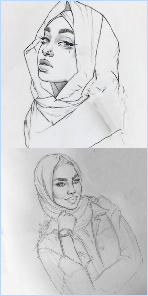Drawing Portait Princess Ideas Screenshot 3