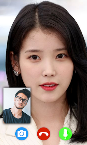 IU Fake Video Call & Chat Screenshot 0