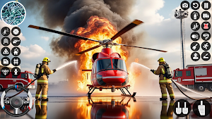 City Fire Truck Rescue Game Screenshot 3