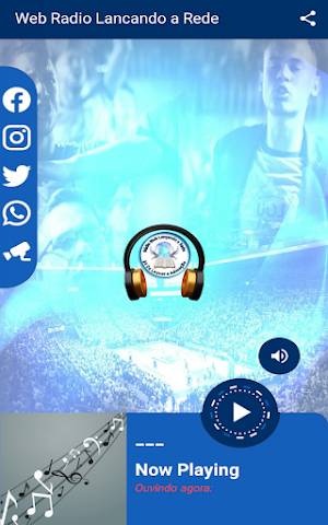 Rádio Web  Lançando a Rede Screenshot 1